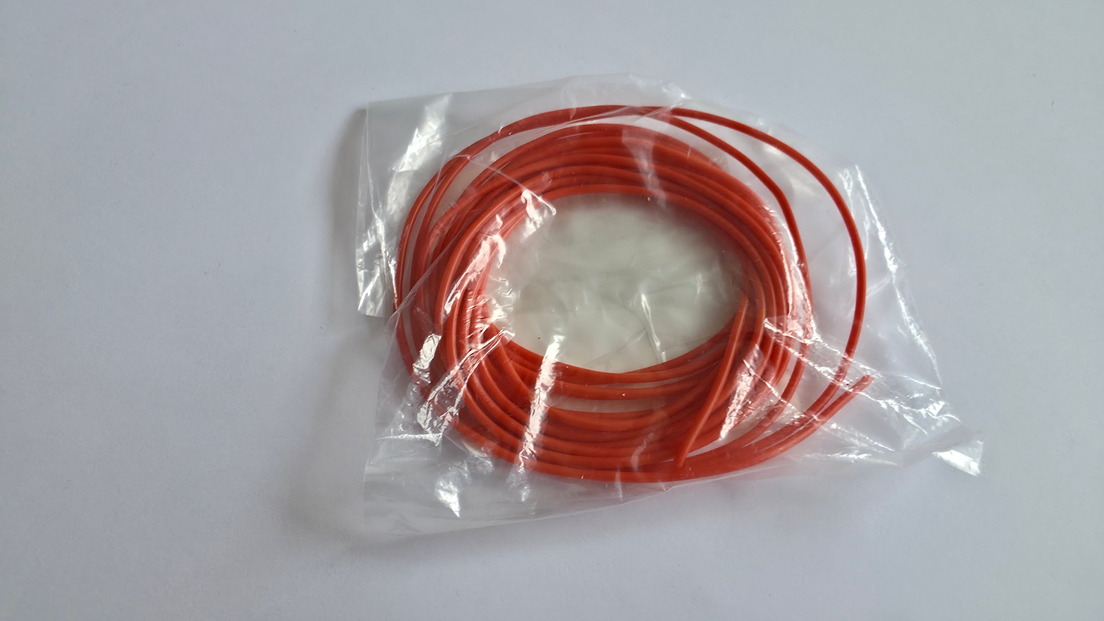24 AWG Silikone Ledning - Ekstra Blød & Fleksibel (3 Meter)--KompoNemt-Valg farve:Rød 3m-KompoNemt