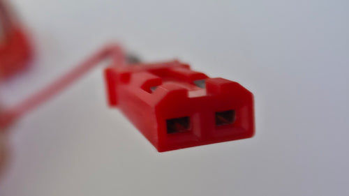 5 Sæt: JST 2-Pin Stik med pigtail-ledning (Han + Hun) 🔌