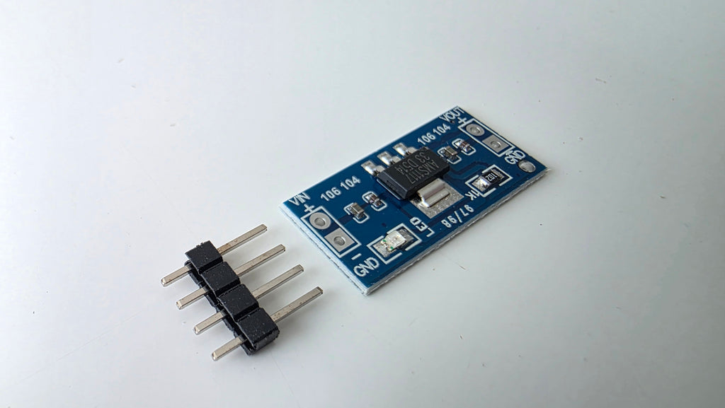 ⚡ AMS1117 Step-Down Modul (3.3V / 5.0V) – Red dine sensorer! 🛡️