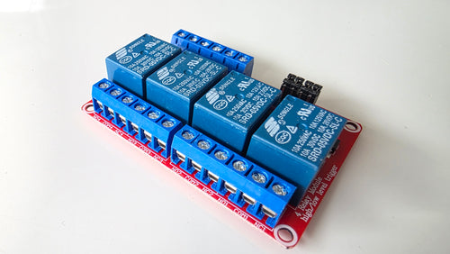 4-Kanal Relæ Modul med Optokobler (5V) – Værkstedets store "Big Boi"! 🦾