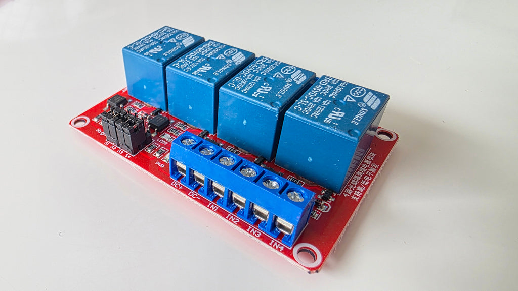 4-Kanal Relæ Modul med Optokobler (5V) – Værkstedets store "Big Boi"! 🦾