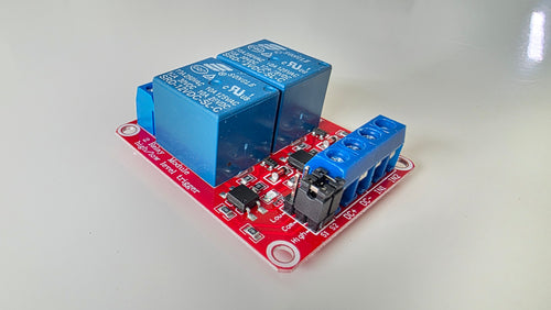 2-Kanal Relæ Modul med Optokobler (5V / 12V) – Giv din microcontroller rigtige muskler! 🦾