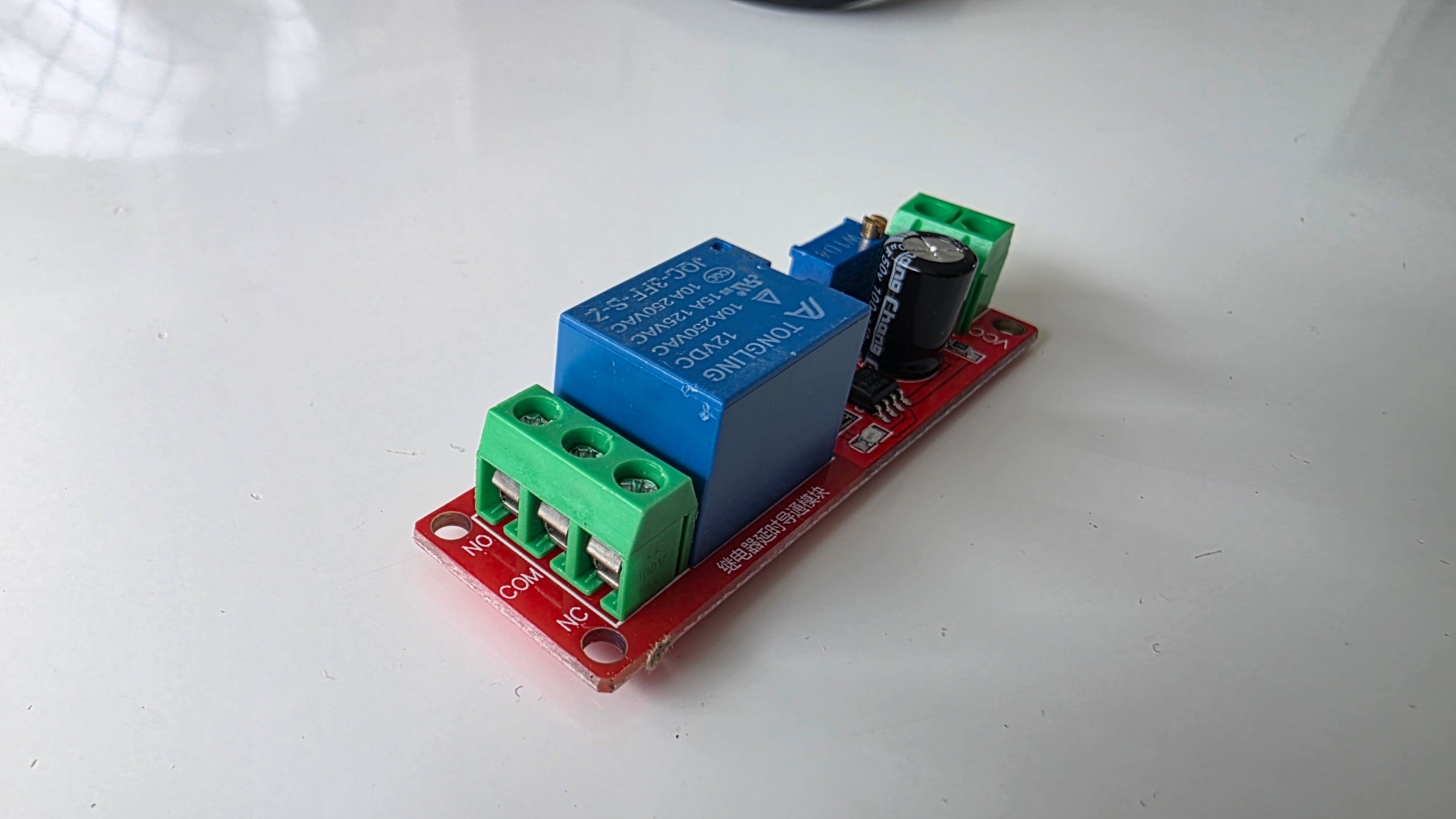 NE555 Forsinkelses-relæ / Timer Modul (0-10 Sekunder) – Tidsstyring helt uden kode! ⏱️