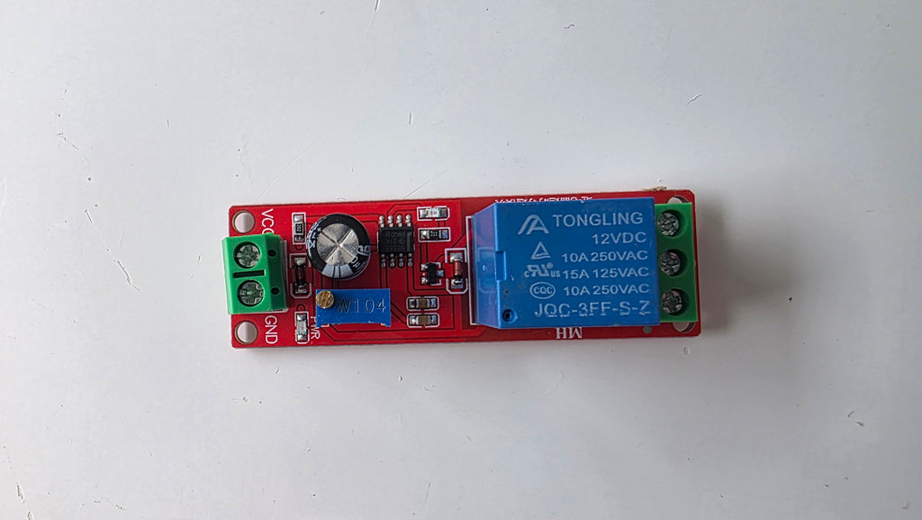 NE555 Forsinkelses-relæ / Timer Modul (0-10 Sekunder) – Tidsstyring helt uden kode! ⏱️