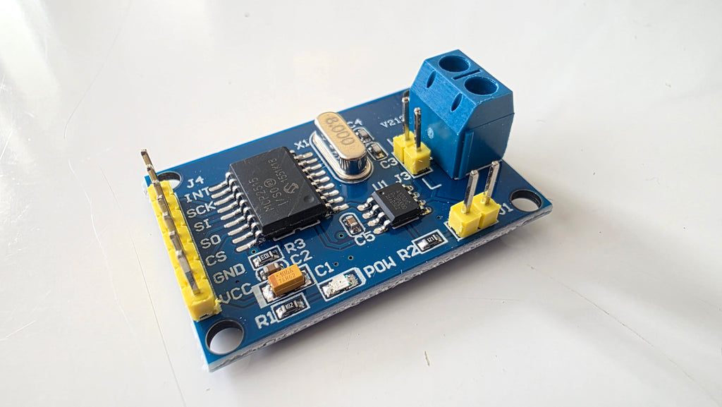🚗 MCP2515 CAN Bus Modul: Lyt med på bilens hemmelige netværk!