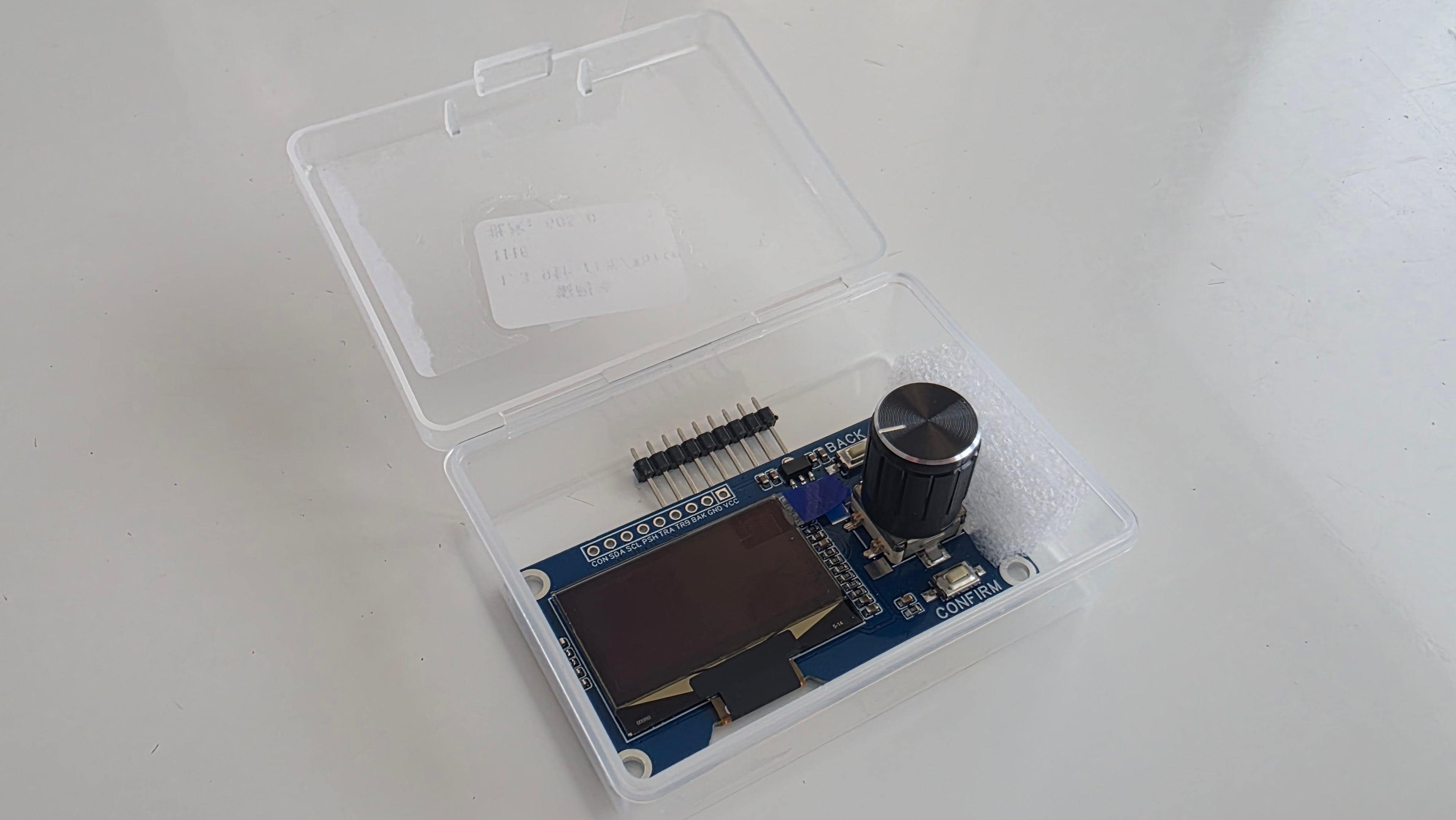 🎛️ Den ultimative menu-styring: 1.3" OLED Display med indbygget EC11 Drejeknap