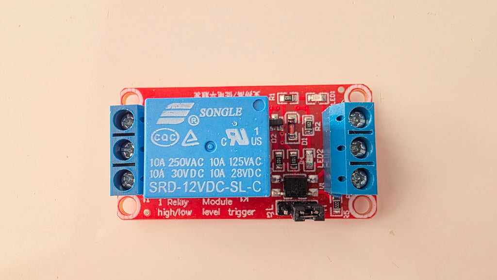 🦾 1-Kanal 12V Relæ Modul (med Optokobler) – Giv dit projekt rigtige muskler!