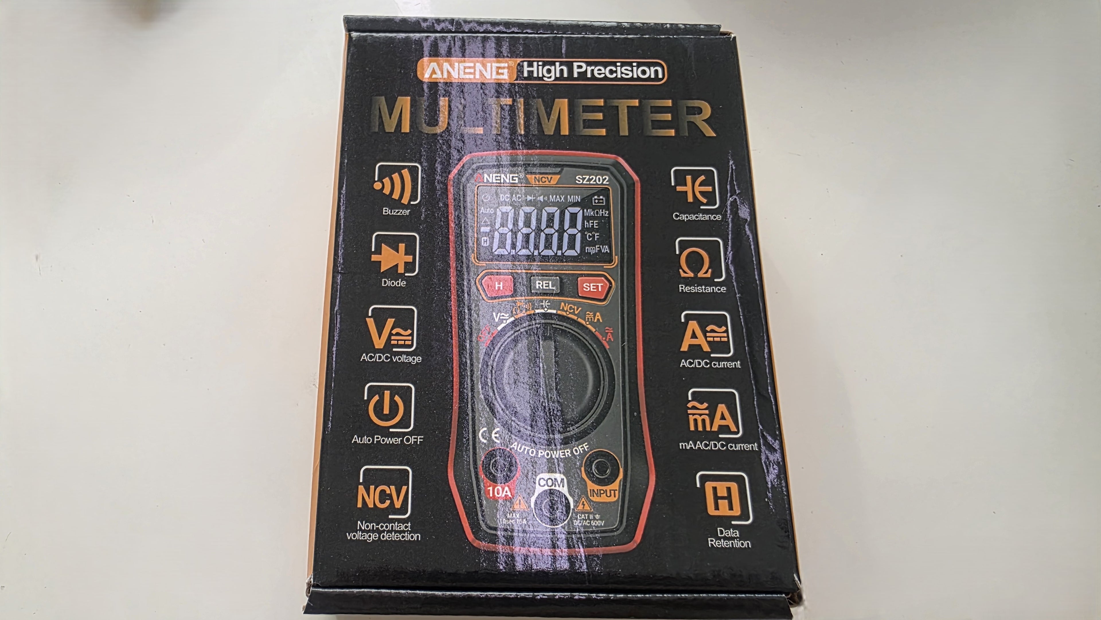 ANENG SZ202 Digitalt Multimeter (4000 Counts)