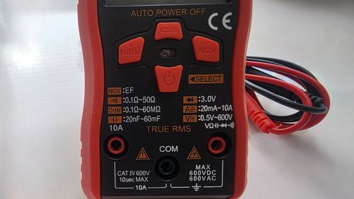 ANENG M118A Mini Auto-Multimeter (6000 Counts)
