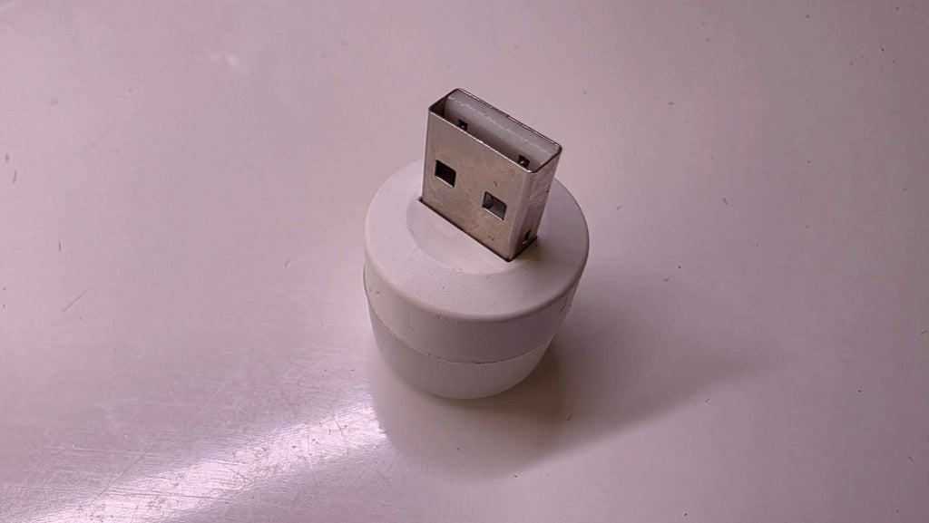 Mini USB LED Lampe – Lille, men KRAFTIG! (Hvidt lys)