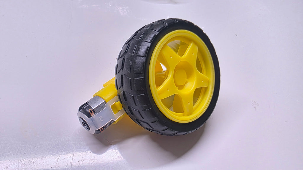 TT Motor med Robot-hjul (Smart Car Kit) – Byg din egen rover! 🏎️