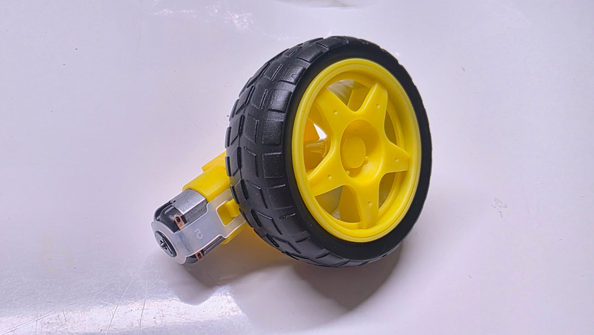 TT Motor med Robot-hjul (Smart Car Kit) – Byg din egen rover! 🏎️