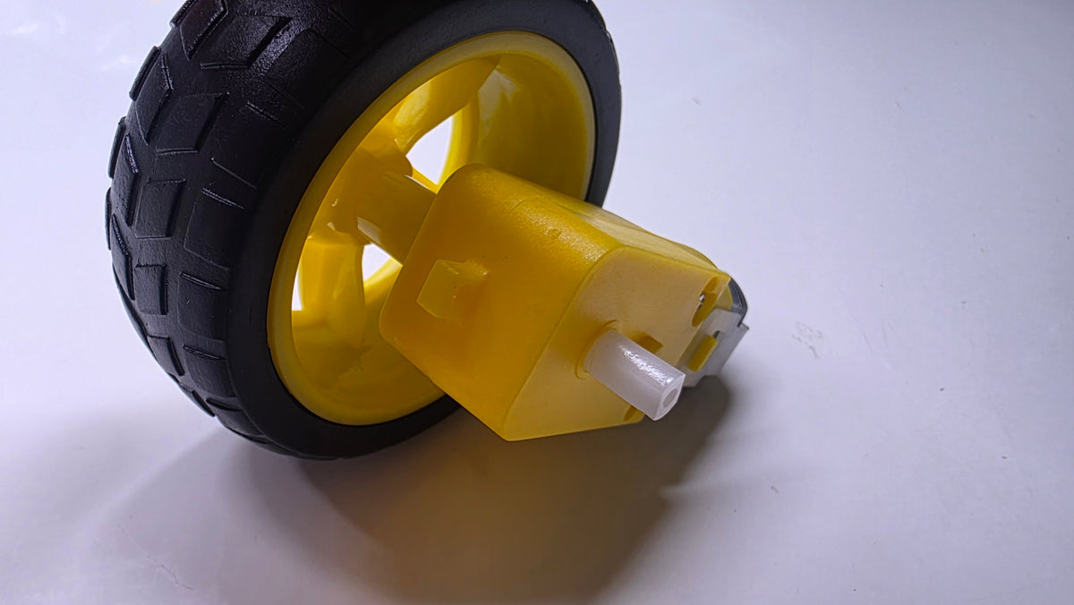 TT Motor med Robot-hjul (Smart Car Kit) – Byg din egen rover! 🏎️