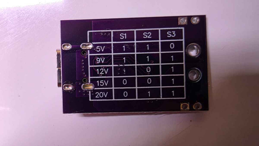 PD/QC/AFC Fast Charge Trigger Modul – Træk 9V, 12V eller 20V direkte ud af USB-C! 🎛️⚡