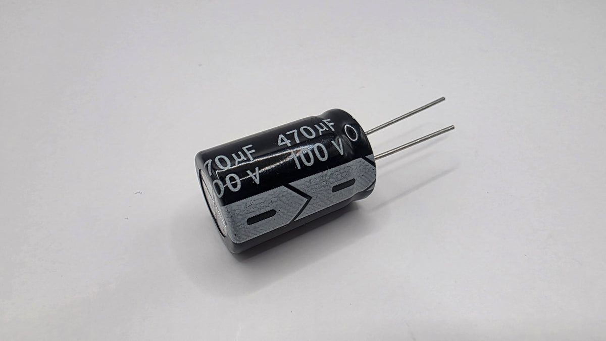 Elektrolytkondensator 470µF 100V