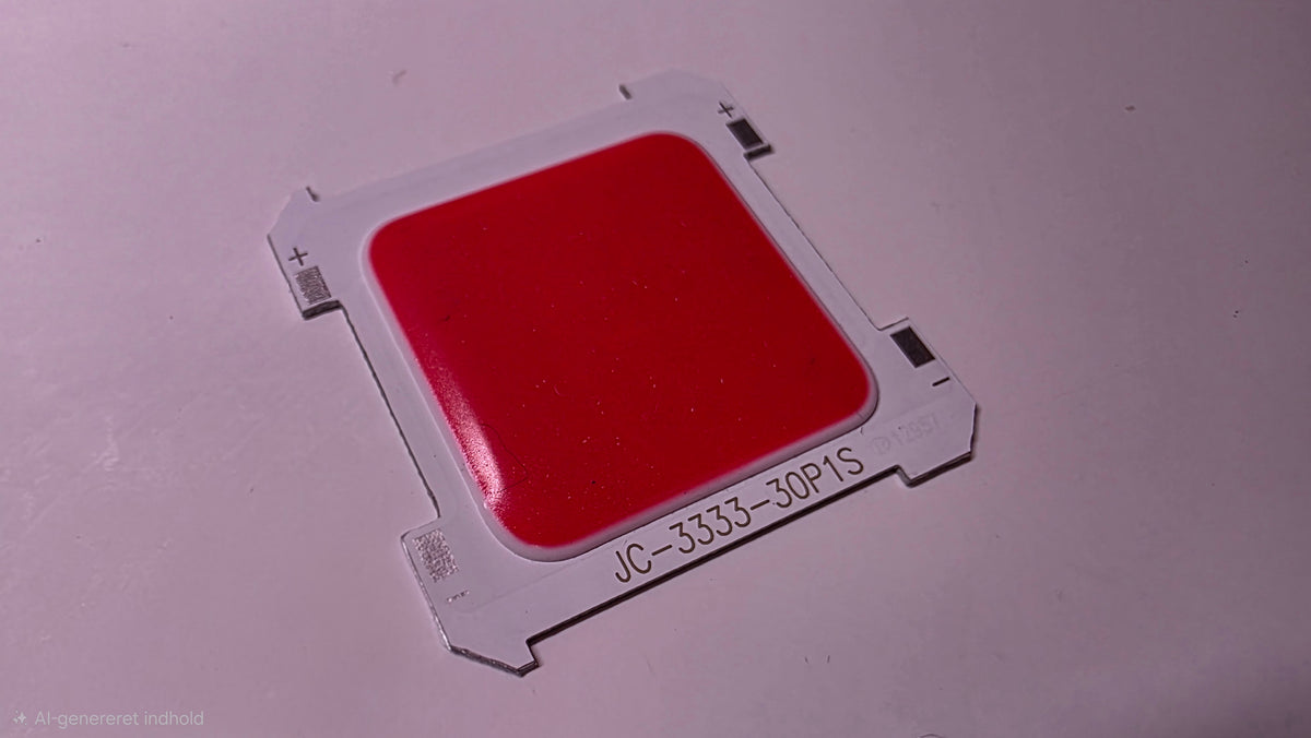 Ultra-kraftigt 3V COB LED panel, fås i 5 farver