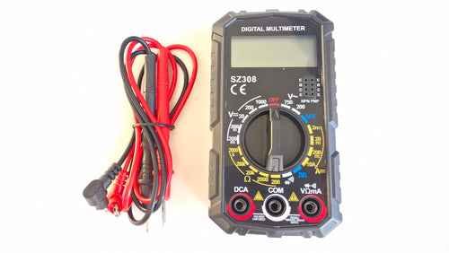 ANENG SZ308 Digitalt Multimeter – Værkstedets Bedste Ven ⚡--KompoNemt-Farve:Sort-KompoNemt