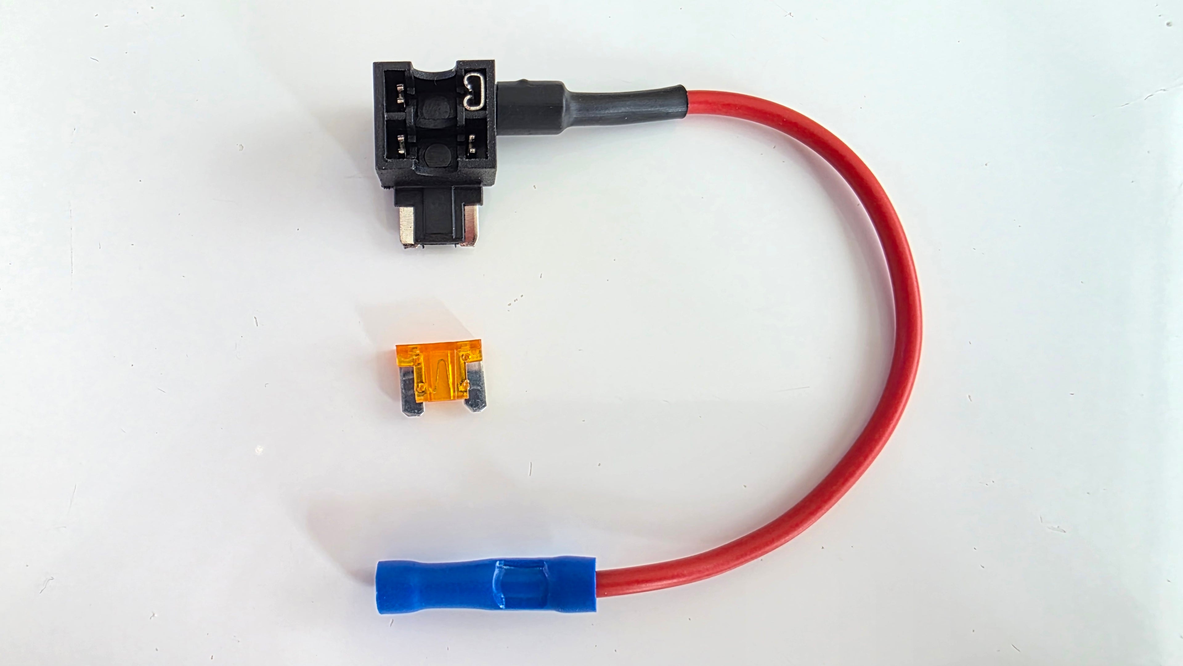Strømtyv til Sikringsboks (Fuse Tap) – Træk strøm uden at klippe! 🚗⚡--KompoNemt-Model:Low Profile Mini inkl. 5A sikring-KompoNemt