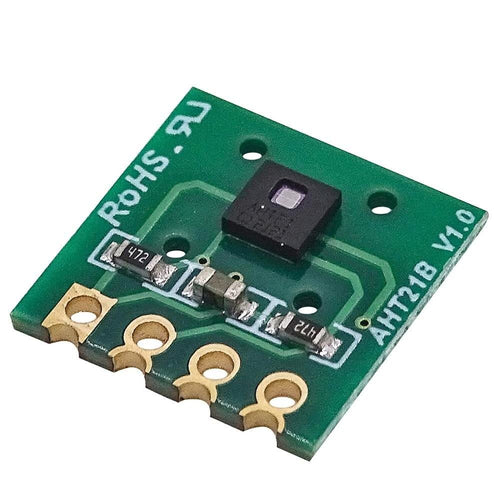 AHT21 sensor for temperature and humidity measurement in DIY weather stations and indoor climate monitoring