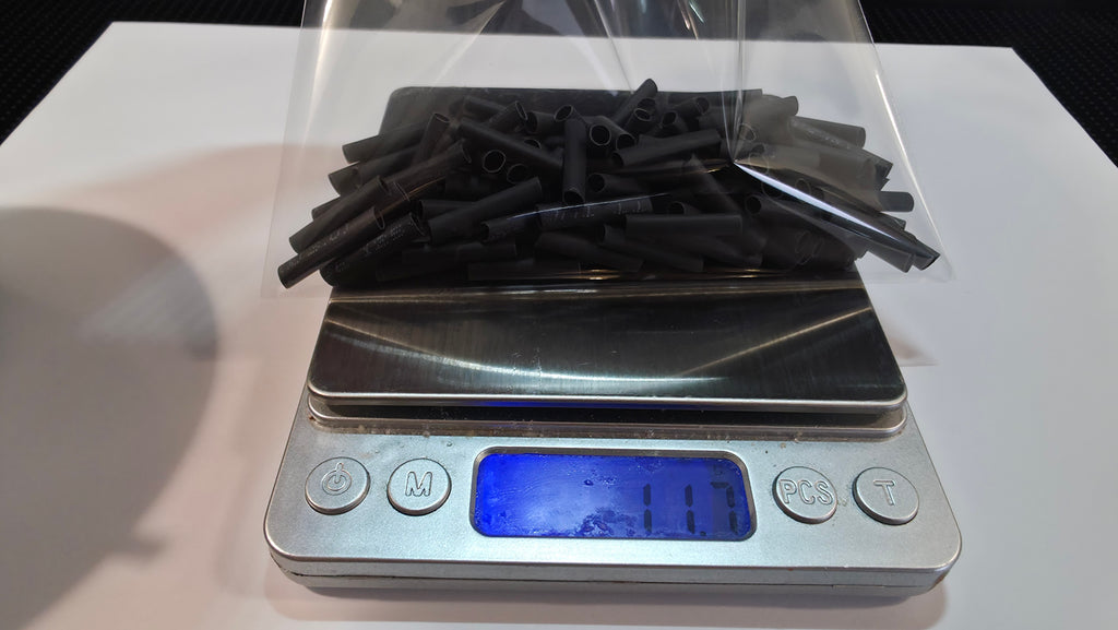 Sort Krympeflex (10g) + BONUS: Loddesamlemuffer med tin & lim.