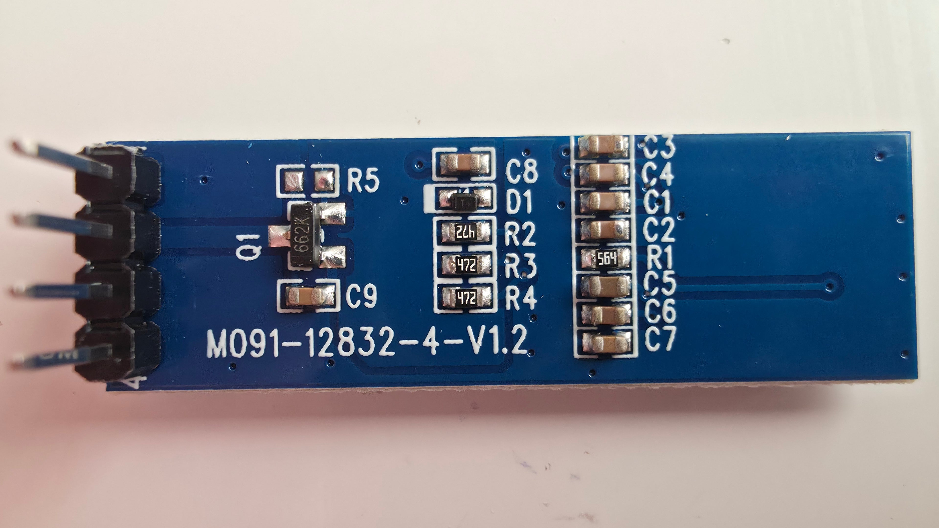 0.91" OLED Display I2C (Hvid) – Det slanke display til smalle steder! 📺📏