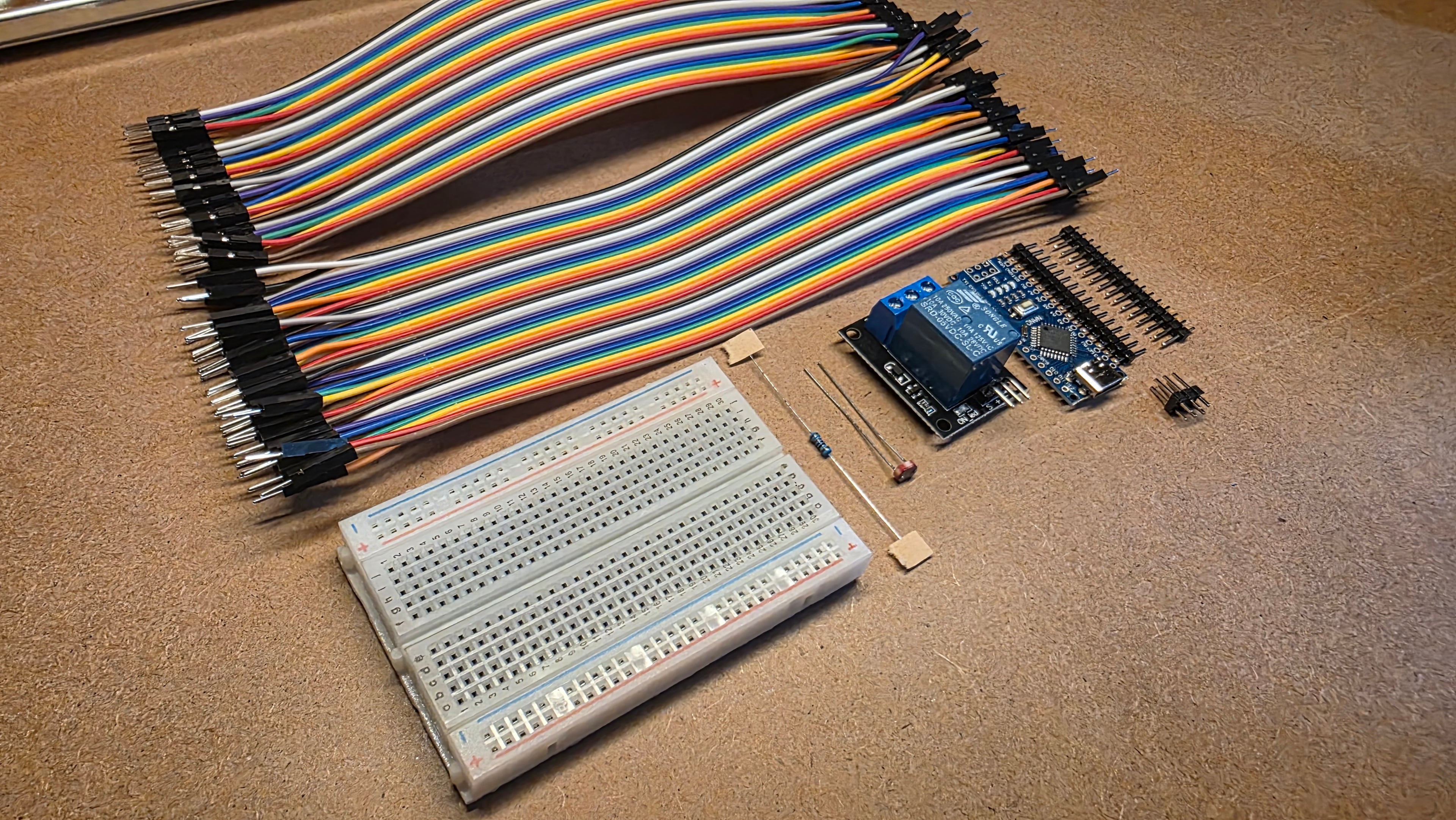 💡 Lys-Aktiveret Smart Switch Kit (Arduino Nano Edition) 💡