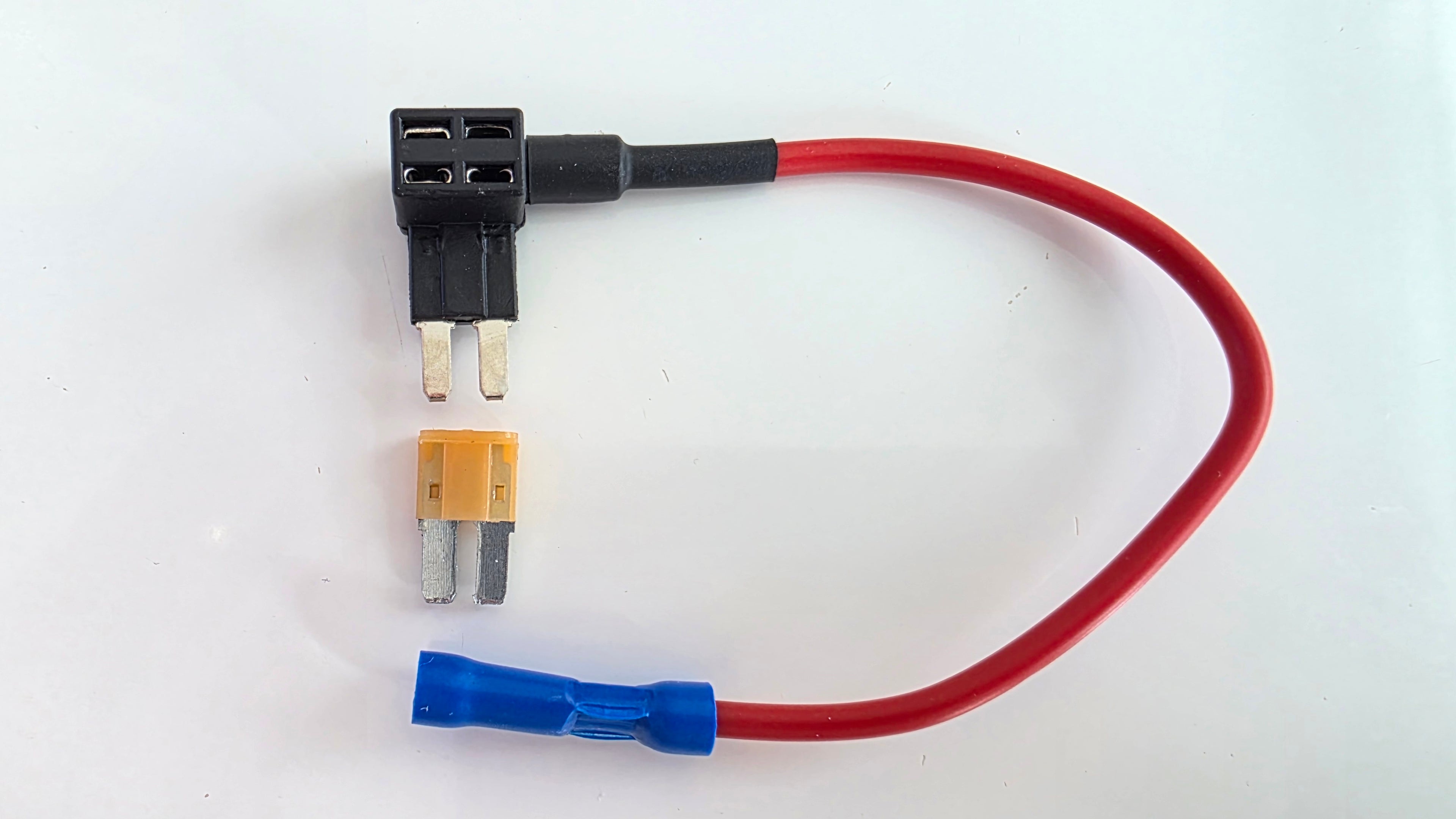 Strømtyv til Sikringsboks (Fuse Tap) – Træk strøm uden at klippe! 🚗⚡--KompoNemt-Model:Micro2 inkl. 5A sikring-KompoNemt