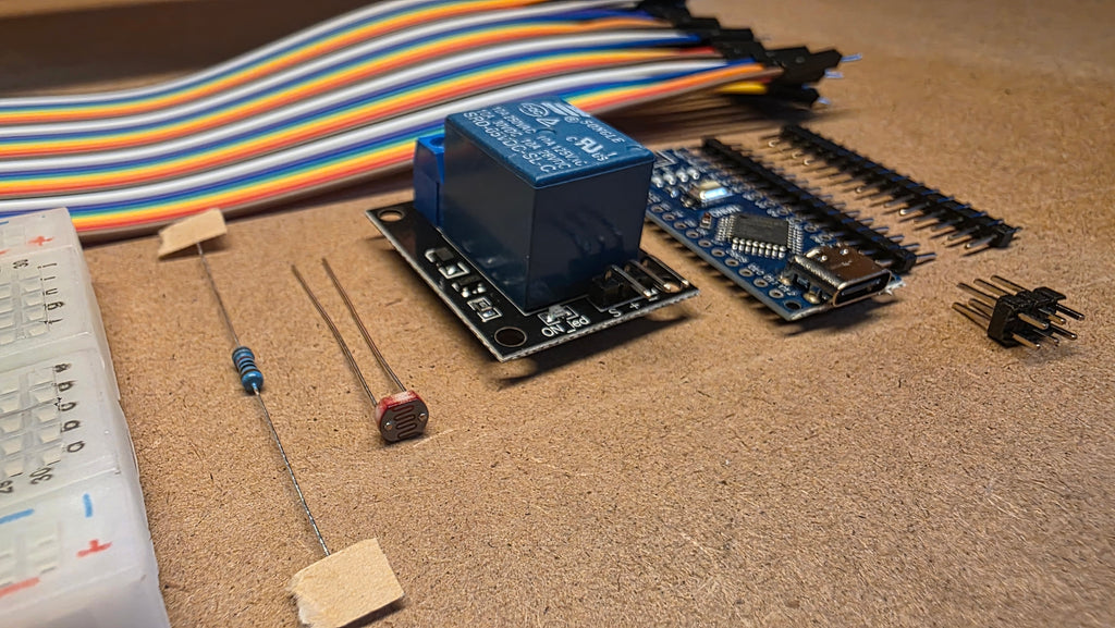 💡 Lys-Aktiveret Smart Switch Kit (Arduino Nano Edition) 💡