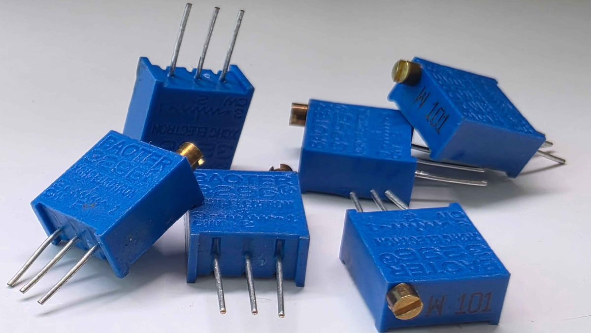 3296W Præcisions Trimpotentiometer (Multiturn) – Vælg værdi (1 stk.)