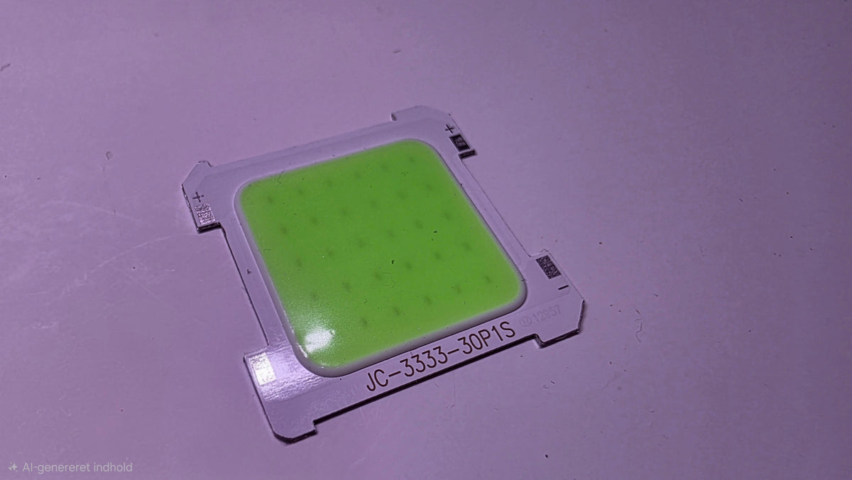 Ultra-kraftigt 3V COB LED panel, fås i 5 farver