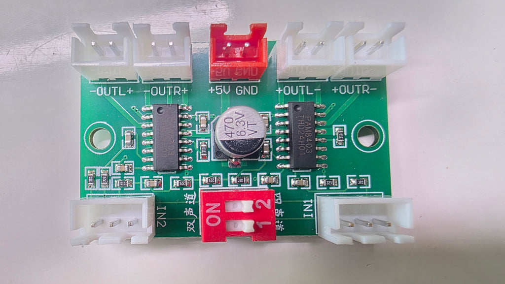 PAM8403 4-Kanals Mini Forstærker (4 x 3W) – Giv dit projekt surround-lyd! 🔊🎶