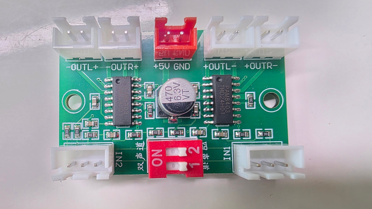 PAM8403 4-Kanals Mini Forstærker (4 x 3W) – Giv dit projekt surround-lyd! 🔊🎶