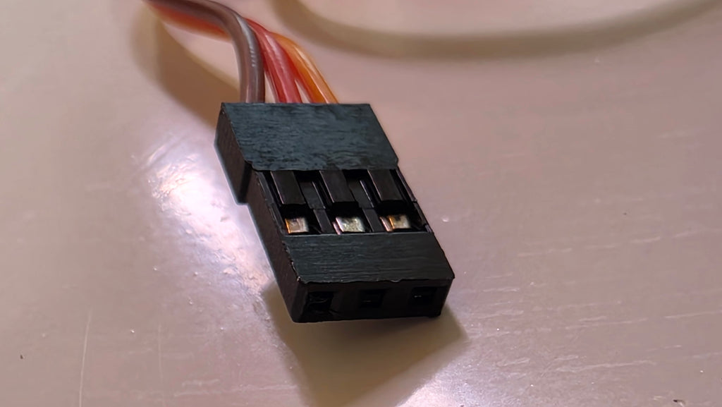 3-Pin Servo Forlængerkabel (300 mm) – Han/Hun 🔌