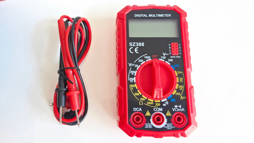 ANENG SZ308 Digitalt Multimeter – Værkstedets Bedste Ven ⚡--KompoNemt-Farve:Rød-KompoNemt